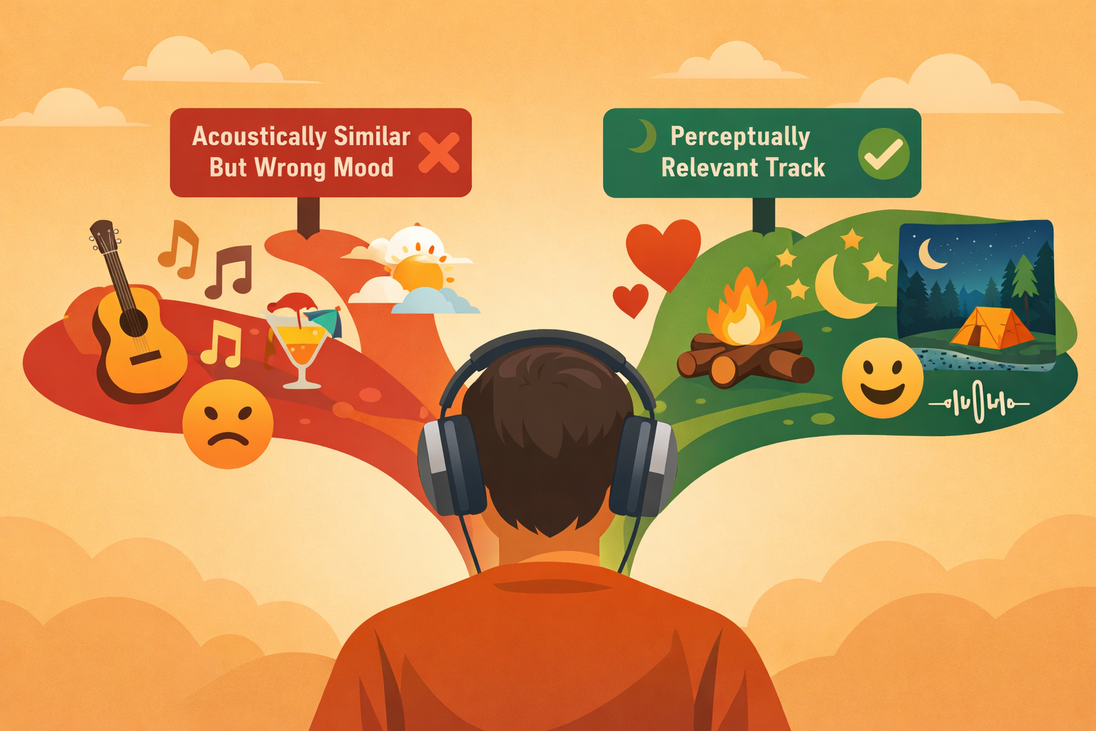 From acoustic similarity to perceptual relevance
